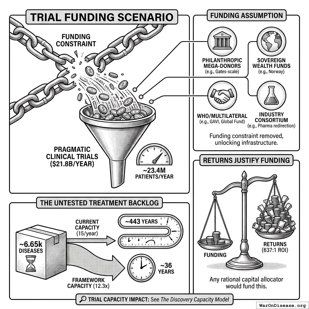 With proper funding, we could solve the backlog in 36 years instead of 443. Your great-great-great-great-great-great-great-grandchildren will be so pleased.